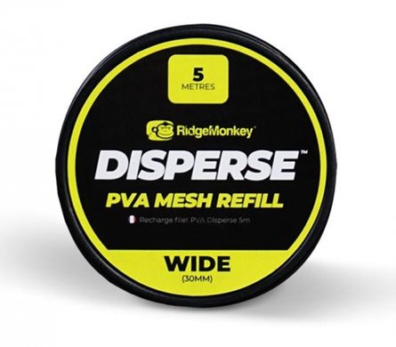 ПВА-сетка RidgeMonkey Disperse PVA Mesh Refill Wide 5м. 30мм. 91680523 фото