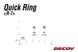 Кольцо заводное Decoy R-7 Quick Ring 8lb №0 (уп. 15шт.) 15620818 фото в 5