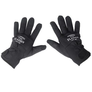 Рукавички Fladen Neoprene Gloves Black Split Finger (розмір-L) 22-1815-L фото