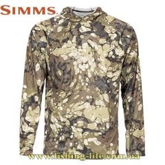 Блуза Simms SolarFlex Hoody Print Riparian Camo (Розмір-S) 12162-907-20 фото