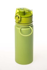 Пляшка силіконова Tramp 500 мл, зелена TRC-093-olive фото