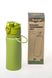 Бутылка силиконовая Tramp 500мл, зеленая TRC-093-olive фото в 3