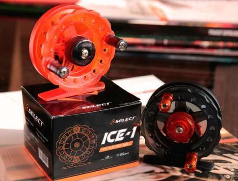 Катушка Select ICE-1 диаметр 65мм. #Оранжевая 18701694 фото
