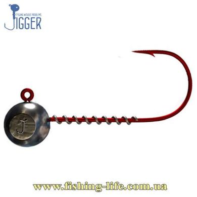 Джиг головка Jigger Fudo AB Red Jig №5/0 10гр. (уп. 5шт.) JHH-FURD5/0-10 фото