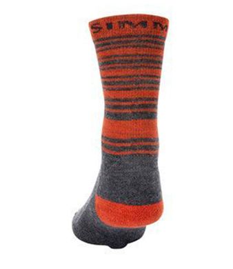 Шкарпетки Simms Merino Lightweight Hiker Sock Carbon L 13146-003-40 фото