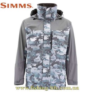 Куртка Simms Challenger Jacket Hex Flo Camo Grey Blue (размер-S) 12906-784-20 фото