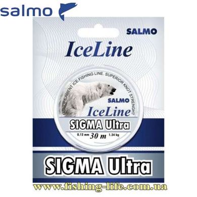 Леска зимняя Salmo Sigma Ultra 30м. (0.17мм. 2.86кг.) 4506-017 фото