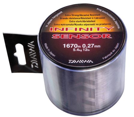 Волосінь Daiwa Infinity Sensor 0.31мм. 7.5кг. 1300м. 12986-131 фото