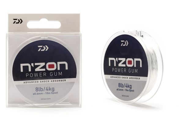 Фідерний амортизатор Daiwa N'Zon Power Gum 10м. 0.6мм. 4.0кг. 13306-006 фото