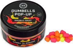Бойли Brain Dumbells Pop-Up Double Fruit (Слива+ананас) 6*10мм. 34гр. 18582154 фото