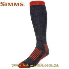 Шкарпетки Simms Merino Thermal OTC Sock Carbon M 13140-003-30 фото