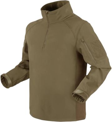 Кофта Condor-Clothing Patrol 1/4 Zip Soft Shell. Tan (размер-XXL) 14325037 фото