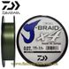Шнур Daiwa J-Braid x4 135м. зеленый (0.07мм. 2.6кг.) 12741-029 фото в 1