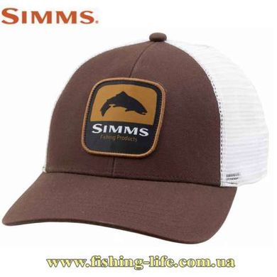 Кепка Simms Trout Patch Trucker Bark 12227-205-00 фото