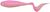 Силікон Jackall Rhythm Curly 5” Bubble Gum Pink/Pearl White (в уп. 5шт.) 16992349 фото