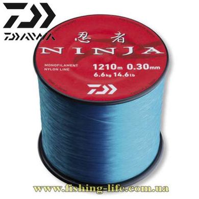 Волосінь Daiwa Ninja X Line Blue 1210м. (0.30мм. 6.6кг.) 12990-030 фото