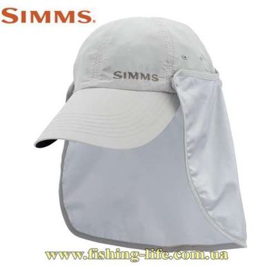 Кепка Simms Bugstopper Sunshield Hat Ash 11037-043-00 фото