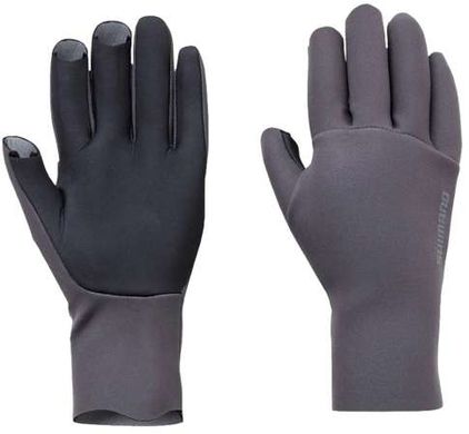 Перчатки Shimano Chloroprene EXS 3 Cut Gloves ц:gray L 22660816 фото