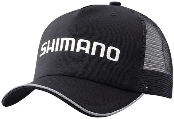 Кепка Shimano Standard Mesh Cap ц:black 22669137 фото