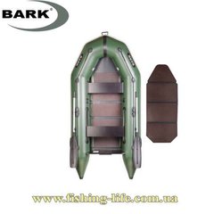 ВТ-290D слань книжкой Моторная надувная лодка Bark, двухместная, двигающиеся сиденья ВТ-290D книжка фото
