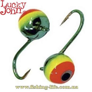 Мормишка Lucky John Куля з петелькою і вічком 5.0мм 1.2гр. 2850-1GR (уп. 5шт.) 2850-1GR фото