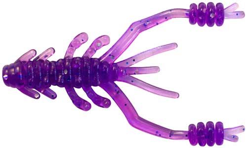 Силикон Reins Ring Shrimp 2" 567 Lilac Silver&Blue Flake (уп. 12шт.) 15520234 фото