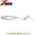 Силікон Z-Man Streakz Curly Tailz 5" Pearl (уп. 4шт.) STKCRL5-84PK4 фото