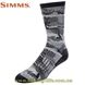 Носки Simms Merino Midweight Hiker Sock Hex Flo Camo Carbon XL 13143-008-30 фото в 2