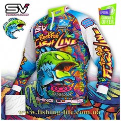 Футболка SV Fishing Flash Line S