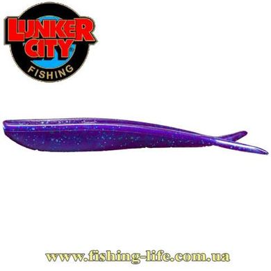 Силикон Lunker City Fin-S Fish 4" #236 Purple Rain (уп. 10шт.) 23640 фото