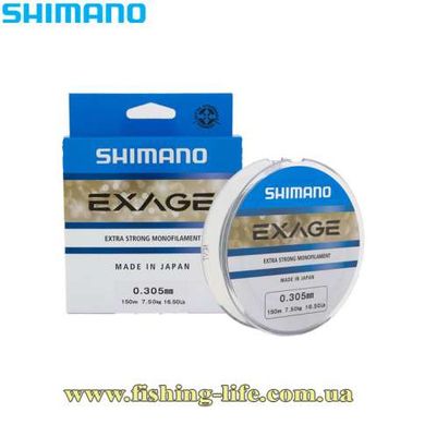 Волосінь Shimano Exage 150м. (0.165мм. 2.3кг.) 22667535 фото