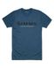 Футболка Simms Logo T-Shirt Steel Blue Heather (Размер-XXL) 12803-861-20 фото в 2