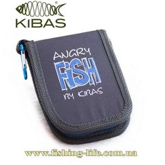Гаманець для блешень Kibas Angry Fish M колір Blue KS 41042 фото