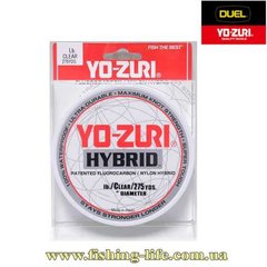 Волосінь Yo-Zuri Hybrid 11.9Lbs 252м. (0.263мм. 4.9кг.) R514-CL фото