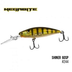 Воблер Megabite Shiner 60SP (60мм. 7.5гр. 2.5м.) (колір-244) FS0633283 фото