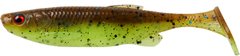 Силикон Savage Gear Fat Minnow T-Tail 90мм. 7гр. #Chartreuse Pumpkin (уп. 1шт.) 18544292 фото