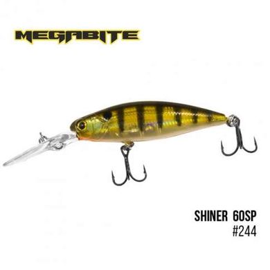 Воблер Megabite Shiner 60SP (60мм. 7.5гр. 2.5м.) (колір-244) FS0633283 фото