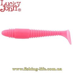 Силікон Lucky John Tioga FAT 4.5" F05 Super Pink (уп. 4шт.) 140147-F05 фото