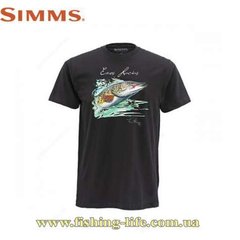 Футболка Simms Weiergang Pike (Размер M) Black SI 1124900130 фото