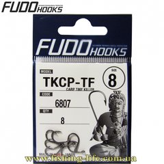 Крючки Fudo Carp Tiny Killer TF #10 (уп. 8шт.) FHTFC680710 фото