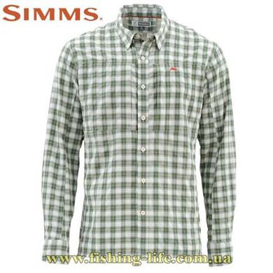 Рубашка Simms BugStopper Shirt Kelp Plaid (Размер-XL) 12105-371-50 фото