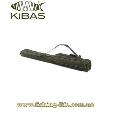 Чохол для вудилищ напівтвердий Kibas 130 2x секц. Smart Line KS206 фото