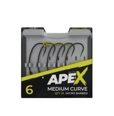 Гачок короповий RidgeMonkey Ape-X Medium Curve Barbed size 4 (уп. 10шт.)