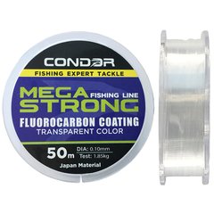 Волосінь Condor Megastrong Fluorocarbon Coating 50м. 0.10мм. 1.85кг. MF_50_010 фото