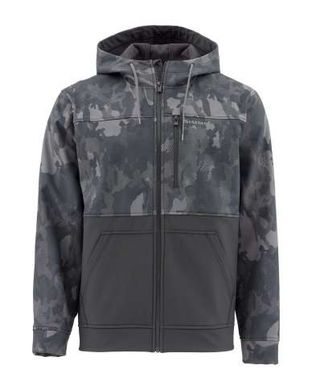 Куртка Simms Rogue Hoody Hex Flo Camo Carbon (размер-S) 12654-008-20 фото