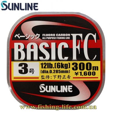 Флюорокарбон Sunline Basic FC 225м. (0.33мм #4 16LB) 16580100 фото