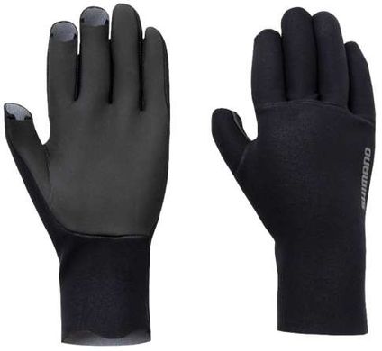 Рукавички Shimano Chloroprene EXS 3 Cut Gloves ц:black XL 22660823 фото