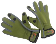 Перчатки Tramp Effort неопренові 1,5мм зеленые/серые UTRGB-002 L UTRGB-002-L фото