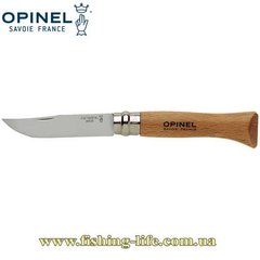 Нож Opinel №6 Inox длина клинка 70 мм. 2040012 фото