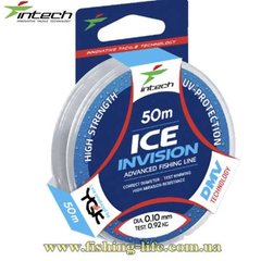 Леска Intech Invision Ice Line 50м. (0.08мм. 0.61кг.) FS0633041 фото